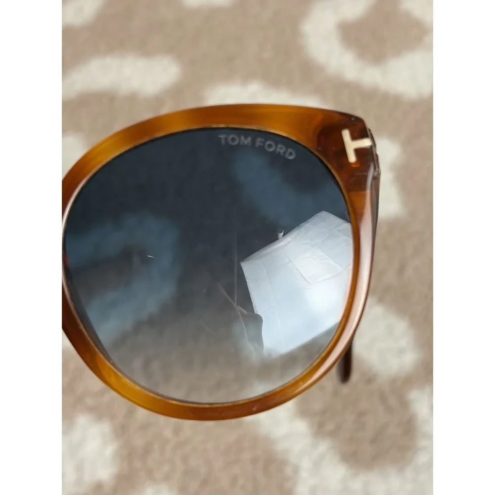 Tom Ford Tortoise Sunglasses TF503 Made In Italy Unisex